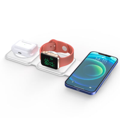 Magnetic Wireless Charging And Folding Mobile Phone Holder - Image 2